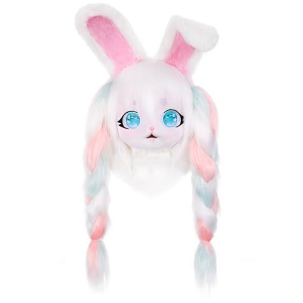 6887 Fursuit Headgear Cosplay Furry Wearable Cute Mask Halloween Masquerade